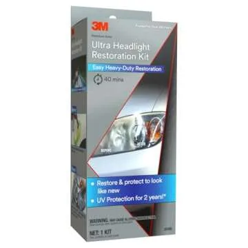 3M Ultra Headlight Restoration Kit for Clear Lenses