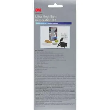 3M Ultra Headlight Restoration Kit for Clear Lenses