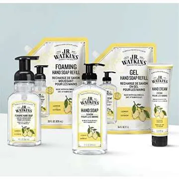 WATKINS 20626 9 oz Lemon Scent Foaming Hand Soap