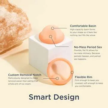 Saalt Menstrual Disc - Soft, Flexible, Reusable Medical-Grade - Removal Notch - Tampon Alternative -...