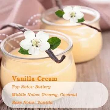 Bayrumber Hanging Car Freshener - Vanilla Cream Air Diffuser, Eco-Friendly Gift