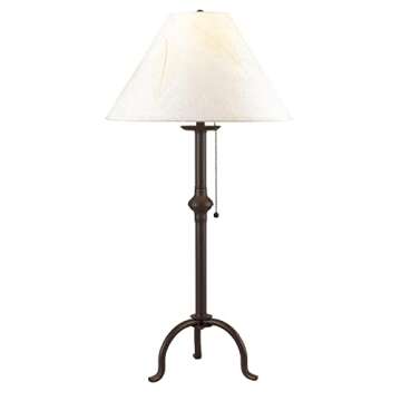 Cal Lighting CALBO-903TB Traditional One Table Lamp Lighting Accessories, Black
