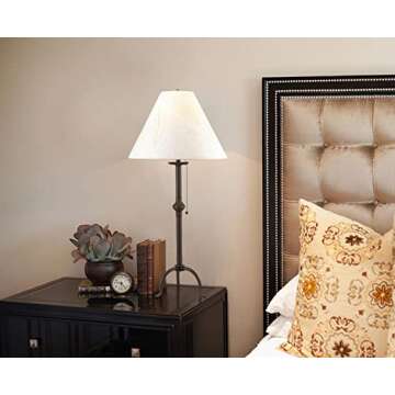 Cal Lighting CALBO-903TB Traditional One Table Lamp Lighting Accessories, Black