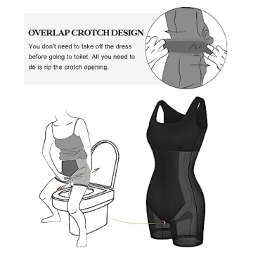 Popilush 8-in-1 Shapewear Dress for Women Summer Fashion