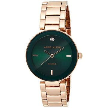 Anne Klein Women's Diamond Dial Bracelet Watch - Elegant & Timeless