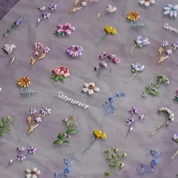 Flower Nail Stickers for Stunning Summer Nail Art