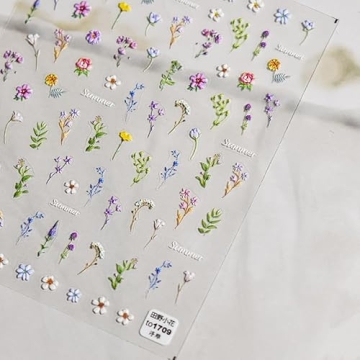 Flower Nail Stickers for Stunning Summer Nail Art