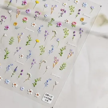 Flower Nail Stickers for Stunning Summer Nail Art