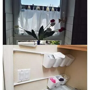 KXLife Adjustable Curtain Rods No Drill for Home Use