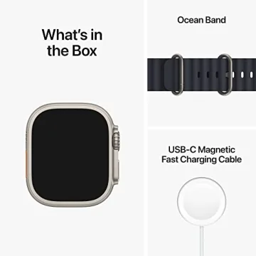 Apple Watch Ultra 49mm Titanium GPS + Cellular - Renewed