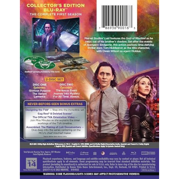 Experience Loki: Season 1 on Stunning Blu-ray Collection