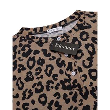 Ekouaer Tie Dye Pajamas Set Womens Loungewear Sleepwear 2 Piece PJ Sets