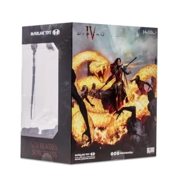 Diablo IV Ice Blades Sorceress Figurine by McFarlane Toys