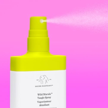 Drunk Elephant Wild Marula Tangle Spray Heat Protectant Detangler