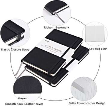 Elegant iBayam Classic Notebook Journal for Versatile Notes