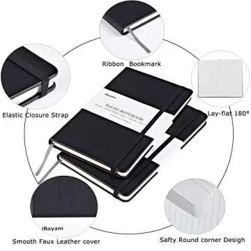 Elegant iBayam Classic Notebook Journal for Versatile Notes