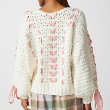 Chic Women Y2K V Neck Sweater - Perfect for Any Occasion