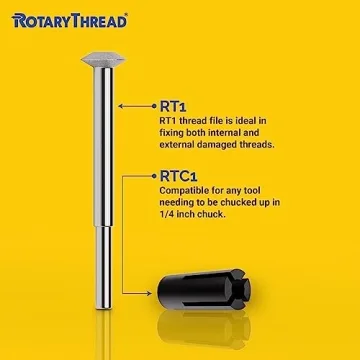 RT1 Rotary Thread File for Internal and External Threads