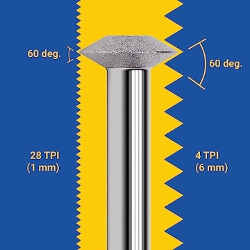 RT1 Rotary Thread File for Internal and External Threads
