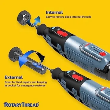 RT1 Rotary Thread File for Internal and External Threads