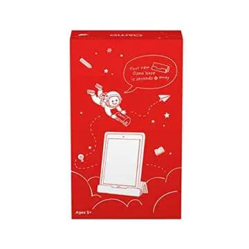 Osmo - New Base for iPad/iPhone - Educational Learning Games for Boys & Girls - Physics, Drawing & more - STEM Toy Gifts for Kids - Ages 3 4 5 6 7 8 9 10 11 (Osmo Base Included - Amazon Exclusive)