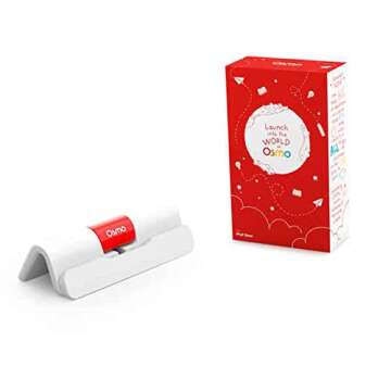 Osmo - New Base for iPad/iPhone - Educational Learning Games for Boys & Girls - Physics, Drawing & more - STEM Toy Gifts for Kids - Ages 3 4 5 6 7 8 9 10 11 (Osmo Base Included - Amazon Exclusive)