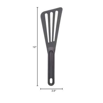 Matfer Bourgeat Exoglass® High Temperature Pelton Spatula, Grey