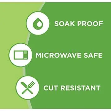 Amazon Basics Everyday Paper Plates, 8.62 Inch, Disposable, 300 Count