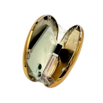 Stylish FUTTSPAI Gold Acrylic Clutch for Women