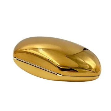 Stylish FUTTSPAI Gold Acrylic Clutch for Women