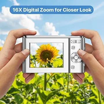 Compact 36MP Digital Camera for Kids and Vloggers