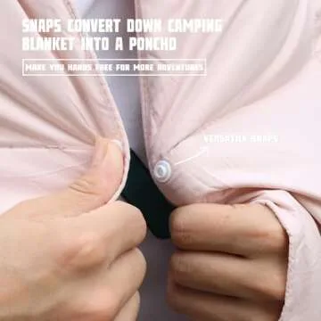 Lightweight Camping Blanket by zzlamb | Versatile Down Throw