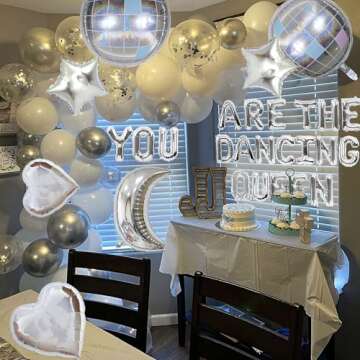 38 PCS Mamma Mia Party Decorations You Are the Dancing Queen
