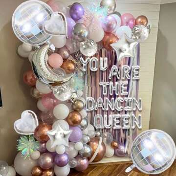 38 PCS Mamma Mia Party Decorations You Are the Dancing Queen