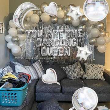 38 PCS Mamma Mia Party Decorations You Are the Dancing Queen