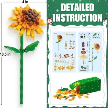 STEM Sunflower Building Blocks Advent Calendar 2024
