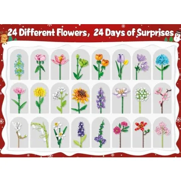 STEM Sunflower Building Blocks Advent Calendar 2024