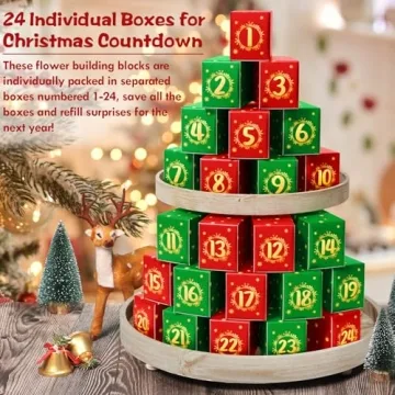 STEM Sunflower Building Blocks Advent Calendar 2024