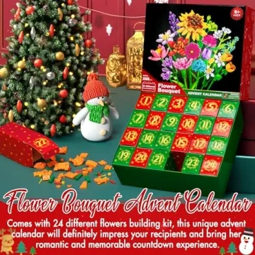 STEM Sunflower Building Blocks Advent Calendar 2024