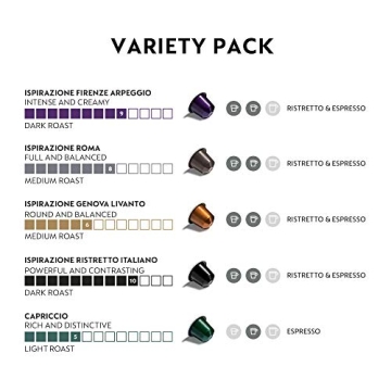 Nespresso Variety Pack Espresso Pods - 50 Count