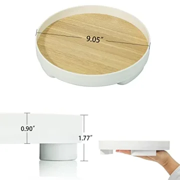 Stylish OCIRA Decorative Round Tray for Home Organization