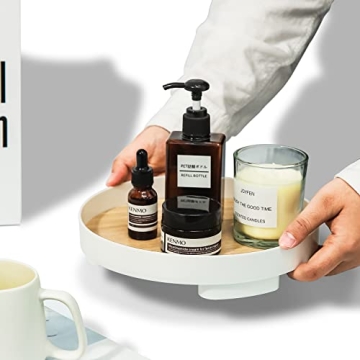 Stylish OCIRA Decorative Round Tray for Home Organization