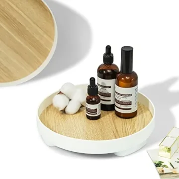 Stylish OCIRA Decorative Round Tray for Home Organization