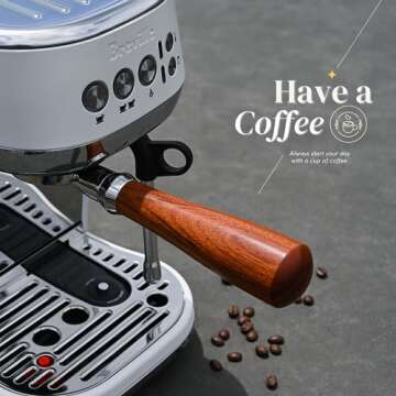 Premium Bulipu 54mm Bottomless Portafilter for Breville