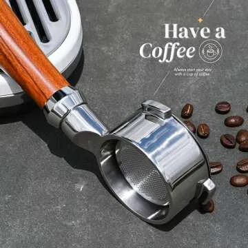 Premium Bulipu 54mm Bottomless Portafilter for Breville