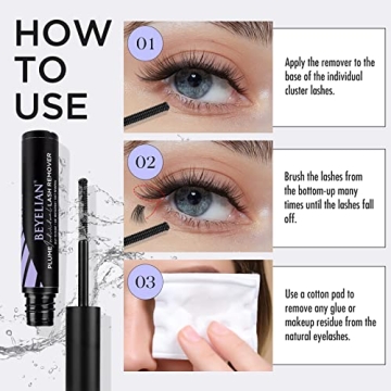 BEYELIAN Lash Remover for Gentle Lash Adhesive Removal