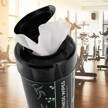 Wipex Fitness Equipment Wipes | Natural Gym & Yoga Cleaners