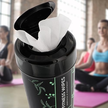 Wipex Fitness Equipment Wipes | Natural Gym & Yoga Cleaners