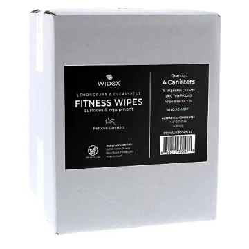 Wipex Fitness Equipment Wipes | Natural Gym & Yoga Cleaners