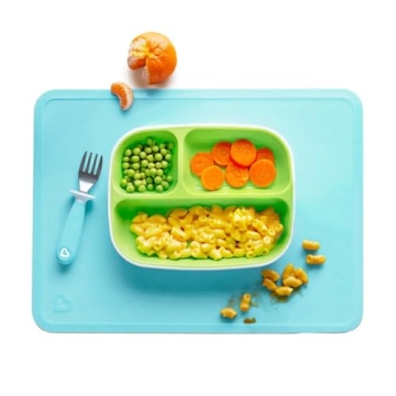 Munchkin Spotless Silicone Placemats for Kids - 2 Pack